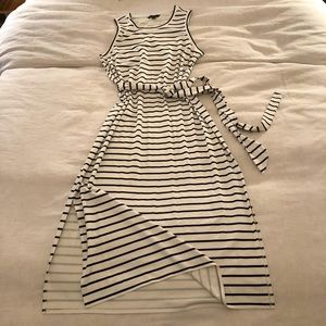 Banana Republic Striped Maxi Dress, Size L